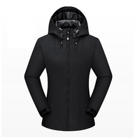 2025 vestes d'extérieur à impression personnalisée 100% Polyester grande taille simple mince imperméable et coupe-vent vestes bouffantes de pluie pour les femmes