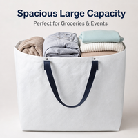 Sac en feutre de luxe avec logo personnalisé, anti-boulochage, sac de shopping en feutre premium, sac à main esthétique pour cadeau promotionnel, fabricant OEM
