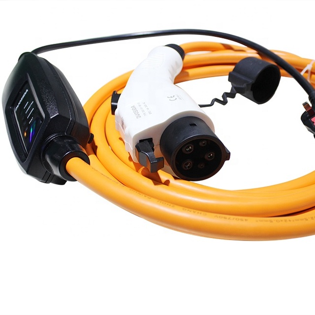 Duosida Type 1 16 Amp Level 2 Charger Evse J1772 /mode 2 Portable Ev Charger