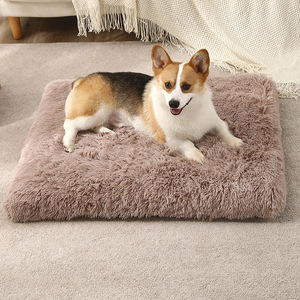 Calming <b>Dog</b> Crate <b>Bed</b> XL Extra Large Washable Anti <b>Anxiety</b> <b>Dog</b> Pet <b>Bed</b> Fluffy <b>Dog</b> Pillow Mat with Anti-Slip Bottom - Product Image 1