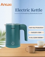Bouilloire électrique Portable 0.5L pour les dortoirs à domicile chauffe-eau de voyage contrôle de la température cruche électrique/Electrodomésticos/Jarra
