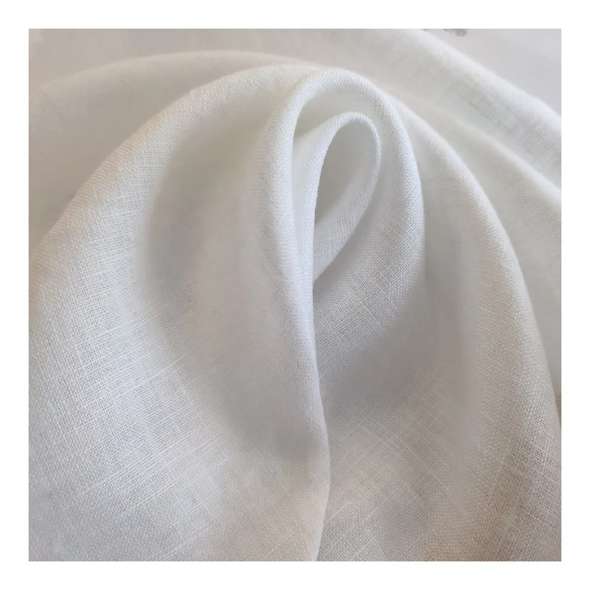 Fabric European Soft White for Shirt and Dress 100% Linen Clothes Hot Sale 100% Linen 100% Natural French