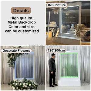 Insegna di Benvenuto Unica con Parete d'Acqua per Decorazione Ingresso Matrimonio, Hotel, Casa, Fabbrica - Product Image 3