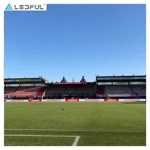 P10簡単設置屋外スタジアムLEDディスプレイスクリーンサッカースタジアム用