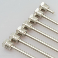 Customizable Temperature Gauge with Thermowell Essential Instrument for Accurate Temperature Measurement Control OEM Support