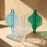 Décoration suspendue en verre gourd coloré moderne, écran modulaire pour restaurant de luxe, bar et hall d'hôtel, décoration artistique intérieure