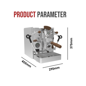 Máquina de Café <span class=keywords><strong>Espresso</strong></span> Exprés de Acero Inoxidable de Un Cabezal <span class=keywords><strong>Rocket</strong></span> Profesional Comercial E61 - Product Image 5
