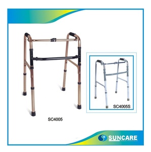 Déambulateur pliable en aluminium SUNCARE Step by Step, à mouvement alternatif - Product Image 3