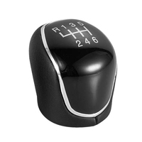 5/6 pommeau de levier de vitesse en cuir de voiture pour Ford s-max c-max Kuga Galaxy Mondeo 4 Mk4 Transit Tourneo Connect Focus Auto accessoires
