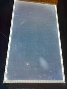 <span class=keywords><strong>Plaque</strong></span> de guidage de lumière PMMA de qualité optique à haute luminosité pour remplacement de téléviseur/moniteur LED - Faible consommation d'énergie - Product Image 2