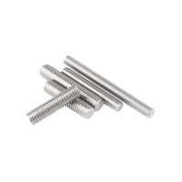 Grade A2-70 & Factory Direct, DIN976 304 Stainless Steel Full Thread Stud, Anti-Corrosion Threaded Rod M6-M16, Wholesale Price