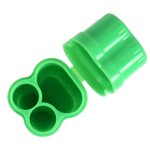 Mới Đến 3-Trong-1 Xách Tay Nhẹ Hơn Lưu Trữ Jar Thiết Kế Cổ Điển Đầy Màu Sắc Nhựa Thuốc Lá Trường Hợp Với Không Thấm Nước Lưu Trữ Chủ - Product Image 4