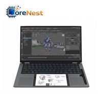 Ordinateur portable professionnel CoreNest 15,6 pouces avec double écran 7 pouces, processeur Intel N150, 8 Go, 16 Go, 32 Go de RAM, SSD 1 To
