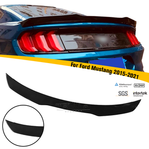 Spoilers de voiture professionnels fabricant en gros ABS lame en Fiber de carbone H Style aileron de coffre arrière pour <span class=keywords><strong>Ford</strong></span> <span class=keywords><strong>Mustang</strong></span> 2015-2021 - Product Image 1