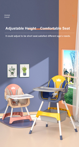 Chaise <span class=keywords><strong>de</strong></span> salle à manger pour enfant, vente en gros, <span class=keywords><strong>table</strong></span> <span class=keywords><strong>de</strong></span> repas pour bébé, chaise haute - Product Image 6