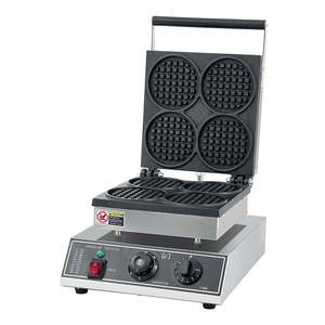 Máquina de gofres de agua giratoria Tubos automáticos con salida de aceite Lightning <span class=keywords><strong>Mcqueen</strong></span> Maker Hexagonal Honeycomb Double Headed Mini - Product Image 5