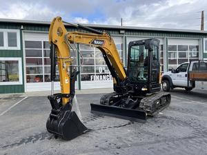 Nouvelle pelle sur chenilles Caterpillar SY50U de 5 tonnes, modèle 2025, à espacement zéro, vente directe usine, engin de terrassement à vendre - Product Image 3