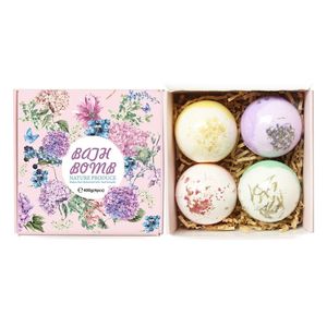 Bombas de Baño Artesanales de Pulpa de Bambú Orgánica con Aceites Esenciales Ricos, Hidratantes para Piel Seca, Aroma a Rosas, Regalos de Lujo para el Día de la Madre OEM - Product Image 4