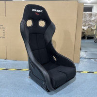 Sièges modifiés pour voiture de course, siège baquet OMP, volant de voiture de sport en carbone