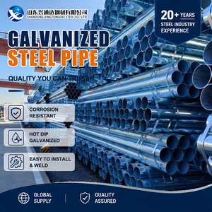 GB T2518 DX54D Z180 G/sqm Regular Spangle 114.3mm Grooved Galvanized Steel Tube of Metal Fabrication - Product Image 1