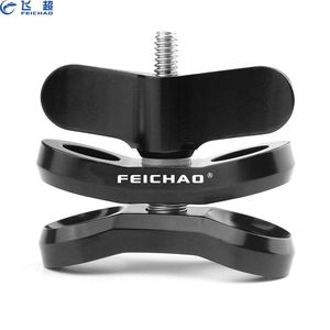 ขาตั้งกล้องแอคชั่น Feichao ขนาด 1 นิ้ว ทำจากอลูมิเนียมอัลลอยด์ ปรับได้ สำหรับ GoPro และ DJI Action 5 Pro - Product Image 2
