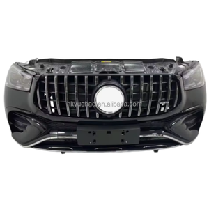 High-quality Used Bumper Assembly with Tow <b>Hook</b> for Mercedes GLE Racing Edition Includes Front Light Radiator and <b>Bolts</b> - Product Image 1