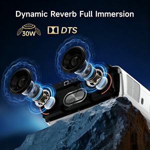 <span class=keywords><strong>Projecteur</strong></span> Android TV en gros, OEM personnalisé, système Google, 1080p natif, 1650 ANSI, mise au point automatique TOF, WiFi 6, BT pour les acheteurs professionnels - Product Image 5