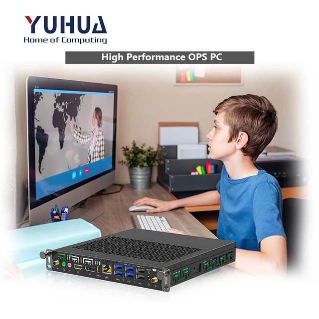 OPS Modular Computer Intel Core I3 I5 I7  4 USB 3.0/6 USB DDR4/DDR5 RAM 3200Mhz/NVME for Interactive Display OPS PC OEM