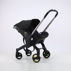 Cochecito de Bebé Reversible Cuatro en Uno de Aleación de Aluminio con Canasta Bidireccional, Ruedas de PU, Asiento de Seguridad para Recién Nacidos, Carga Máxima de 25 kg - Product Image 1