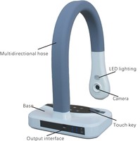 Escáner Visualizador Digital A4 A3, Cámara de Documentos Portátil con Diseño Plegable, Luz LED, USB de Alta Velocidad, Resolución de 16MP para PC