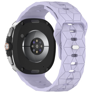 Futebol Esporte Silicone Banda para Samsung Galaxy Watch 8 40mm 44mm Pulseira de Futebol para Galaxy Watch 8 Clássico 46mm Strap - Product Image 5