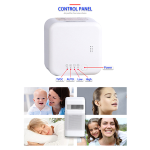 Purificateur d'air personnel USB portable mini <span class=keywords><strong>avec</strong></span> grille métallique, capteur de senteur corporelle, filtre HEPA véritable, purificateur d'air pour la maison et le <span class=keywords><strong>bureau</strong></span> - Product Image 4