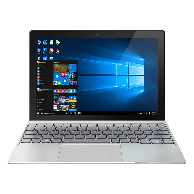 Tablet 10.1 10 Inci Yang Dijalankan dengan Sistem Operasi Home 10X 2 In 1 <span class=keywords><strong>Laptop</strong></span> Fusion Tough Under 10000 Gambar Windows Tablet Pc