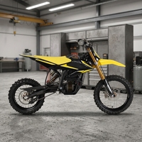 Moto électrique de style Surron Storm Bee, 8 kW, 58 V 22 Ah, 65 km/h, longue portée, pneus tout-terrain, freins à disque avant et arrière, moto sportive