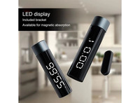Timer Dapur Digital Elektronik LED, Jam Hitung Mundur dengan Alarm Keras, Magnetik, Portabel, Bertenaga Baterai