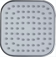 IProSan Nouvelle conception Douche de pluie carrée en ABS Douche à main haute pression Douche de plafond