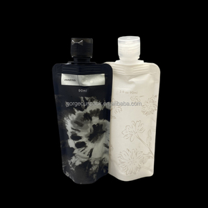 Small Travel Hand Liquid Detergent Foam Soap Dispenser Water <b>Packaging</b> <b>Bag</b> For Shampoo Custom Printed Plastic Refill Spout Pouch - Product Image 4