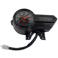 YESONG Suku Cadang Sepeda Motor Layar LCD Digital Speedometer Tachometer Dashboard untuk YAHAMA CLUX