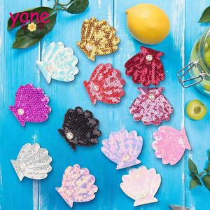 Fashion bentuk cangkang kecil dengan satu klip buaya mutiara klip aksesoris rambut anak klip - Product Image 2