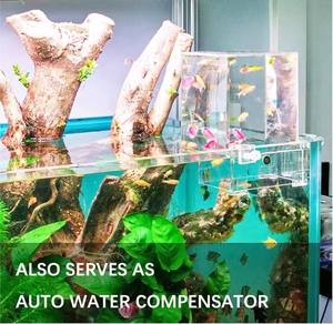 Op maat gemaakte moderne acryl vislift, omgekeerde <span class=keywords><strong>aquarium</strong></span> vacuüm vistoren, uitbreiding van zwem <span class=keywords><strong>aquarium</strong></span> accessoires - Product Image 6
