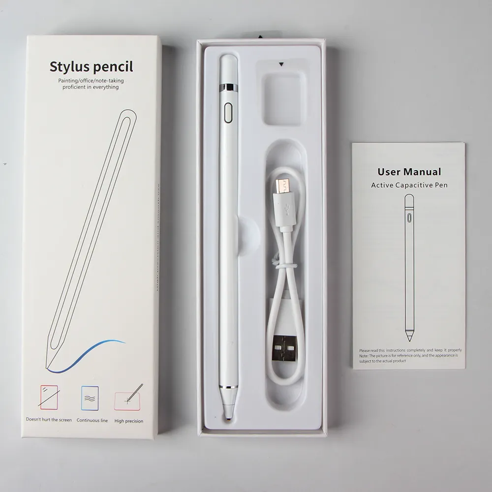 Stylet tactile universel pour tablette Apple, iPad, Huawei et Xiaomi, promotion le bureau à l'école, universel, Active, pour écran de téléphone, tablette