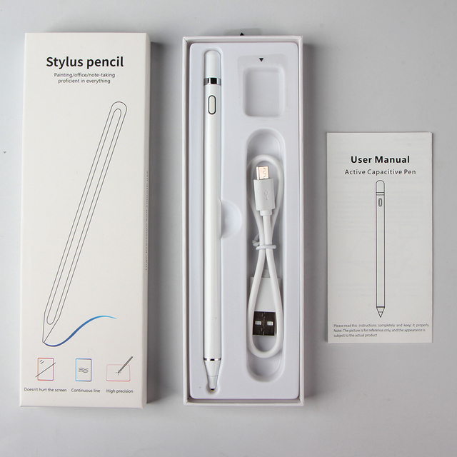 Universal Active Capacitive Tablet Stylus Pen for Apple iPad Huawei Xiaomi Touch Screens Phone Tablet Pencil OEM/ODM