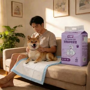 Tapis absorbant pour animaux de compagnie, style épais, pour chien, jetable, forte absorption, anti-odeur et absorbant l'urine - Product Image 1