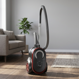 VC-1201 เครื่องดูดฝุ่นแบบถุงกรอง HEPA 2000W 2L พร้อมที่เก็บแปรงแนวตั้งสำหรับใช้ในครัวเรือนแบบแห้ง - Product Image 3