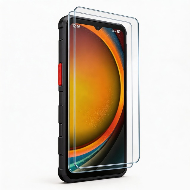 Screen Protector for Samsung Galaxy XCover 8 9H Tempered Glass Anti Scratch 2.5D Clear Glass Film for Samsung Galaxy XCover 8