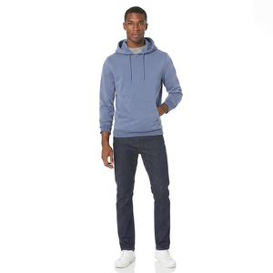 ODM Sweat à capuche de haute qualité en molleton bouclette, coupe oversize lourde à épaules tombantes pour hommes - Product Image 1