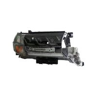 Nouvel ensemble de phares avec projecteurs LED à trois yeux 12V 55W pour Land Cruiser 2016-2018 pour la modification