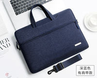 Sac d'Ordinateur Portable Zunwei 15.6 Léger et Étanche, Porte-Documents Portable Imperméable à l'Épaule pour Ordinateur