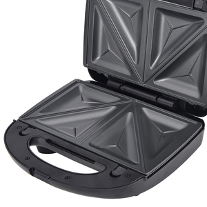 <span class=keywords><strong>Sandwichera</strong></span> 3 en 1 Haley de 750w, Parrilla Eléctrica Desmontable de Acero Inoxidable con Protección contra Sobrecalentamiento, Waflera para el Hogar - Product Image 3