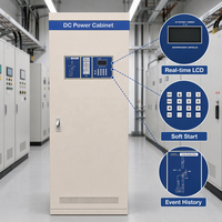 Chargeur de batterie numérique hybride 48V 50A 230V 60Hz monophasé avec fonction de flottaison et de surtension pour batteries au plomb-acide, idéal pour les postes de transformation et les télécommunications
